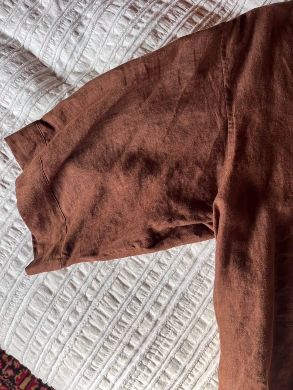 Deiji Studios 03 Set - BROWN - 100% linen (S/M) - Picture 5 of 11